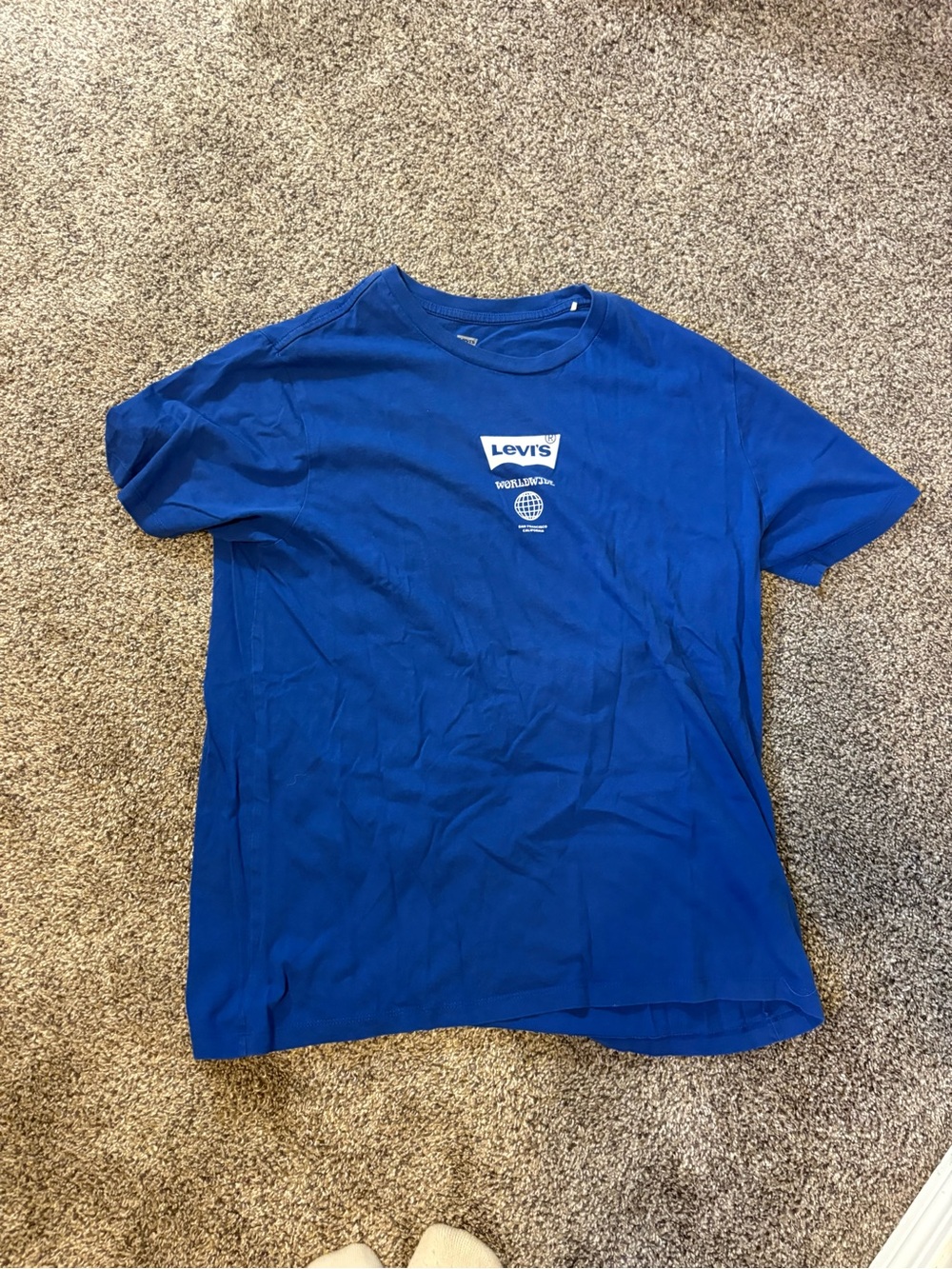 Levi's Bright Blue Logo Tee
